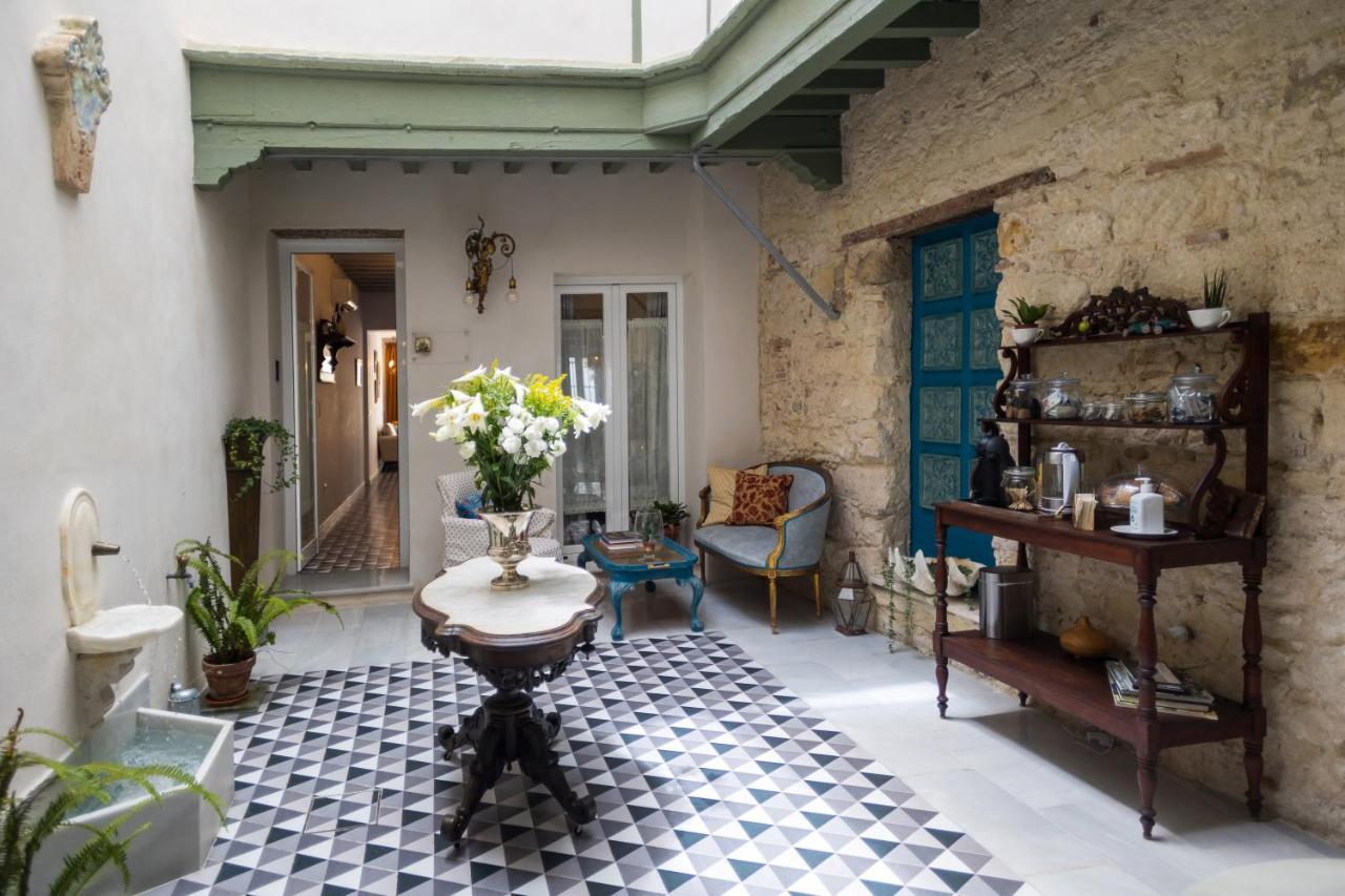 Casa Portus Gaditanus S XVIII Patio Andaluz El Puerto de Santa Maria Phòng bức ảnh