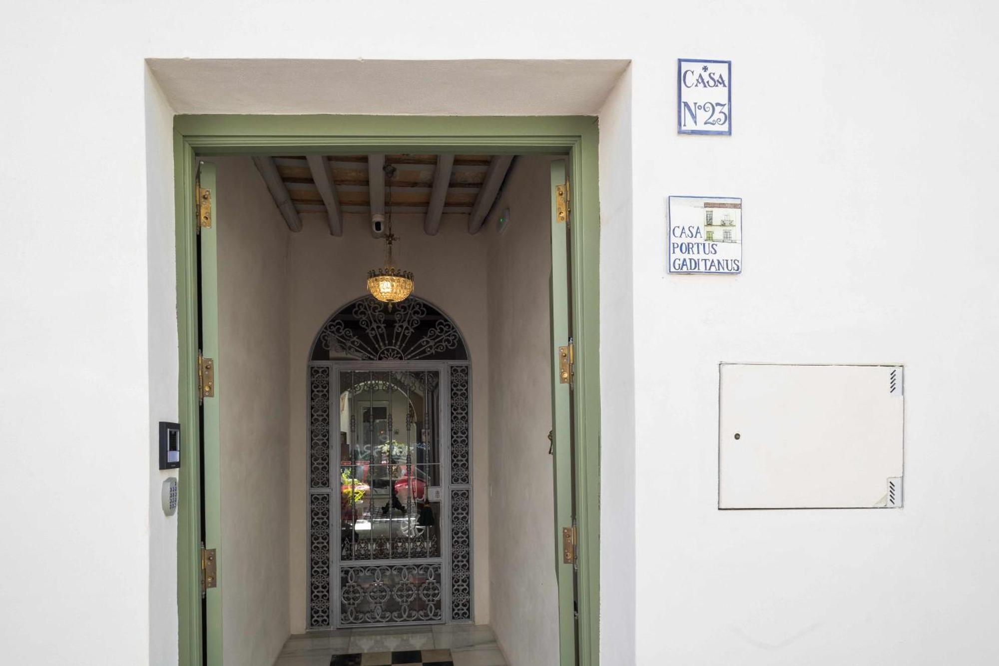 Casa Portus Gaditanus S XVIII Patio Andaluz El Puerto de Santa Maria Phòng bức ảnh