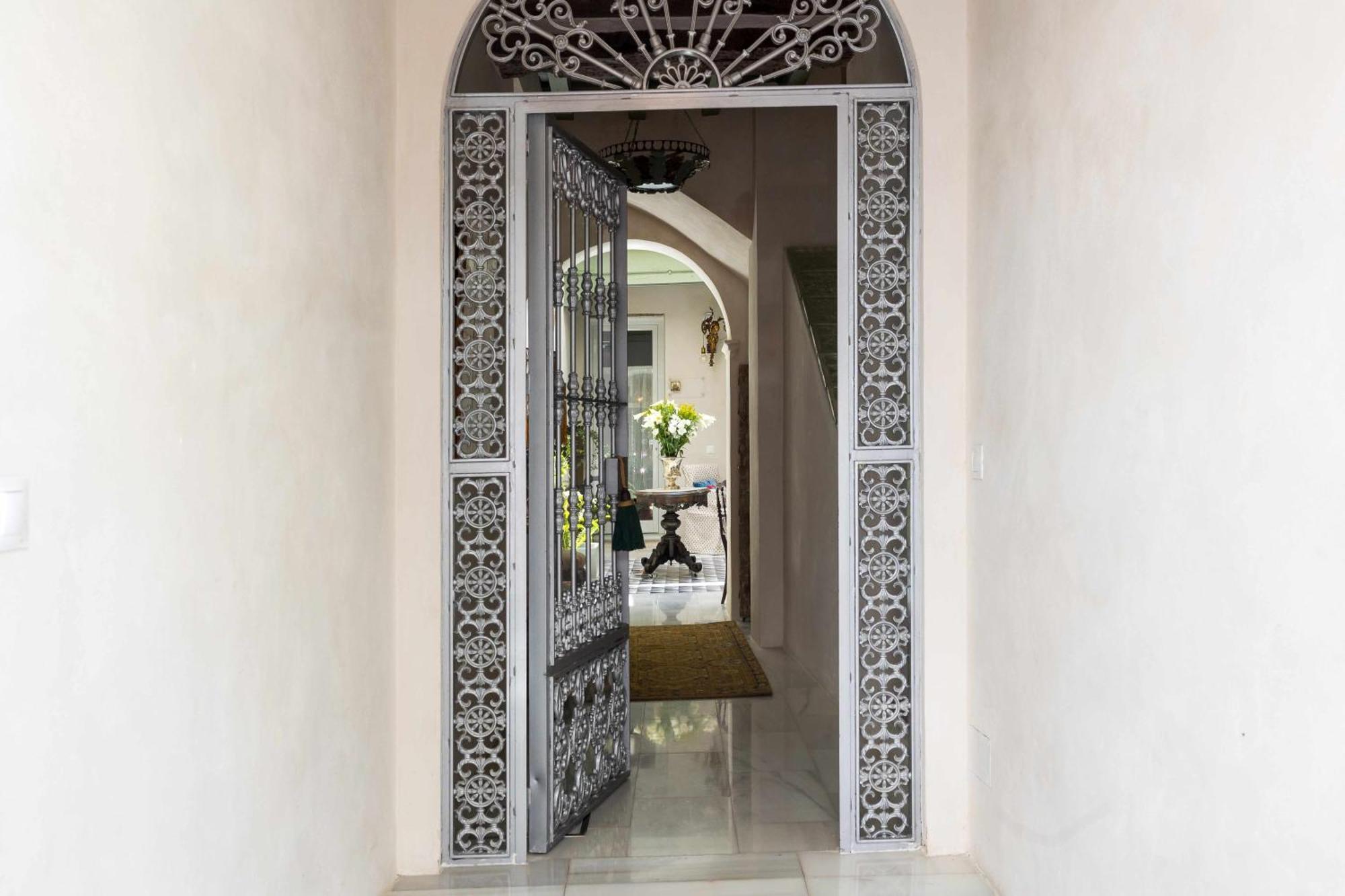 Casa Portus Gaditanus S XVIII Patio Andaluz El Puerto de Santa Maria Phòng bức ảnh