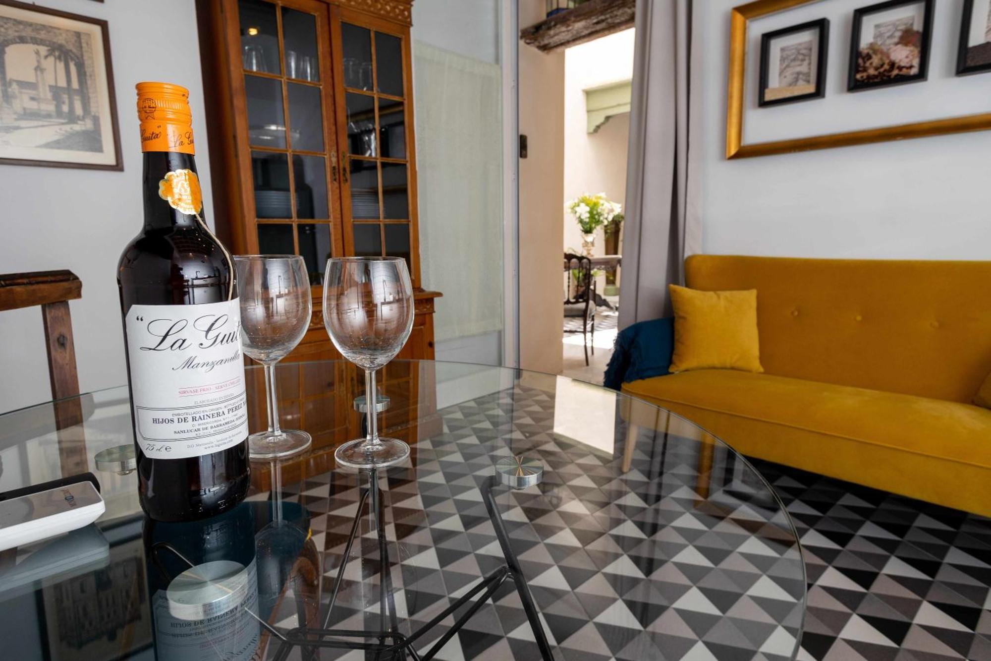 Casa Portus Gaditanus S XVIII Patio Andaluz El Puerto de Santa Maria Phòng bức ảnh