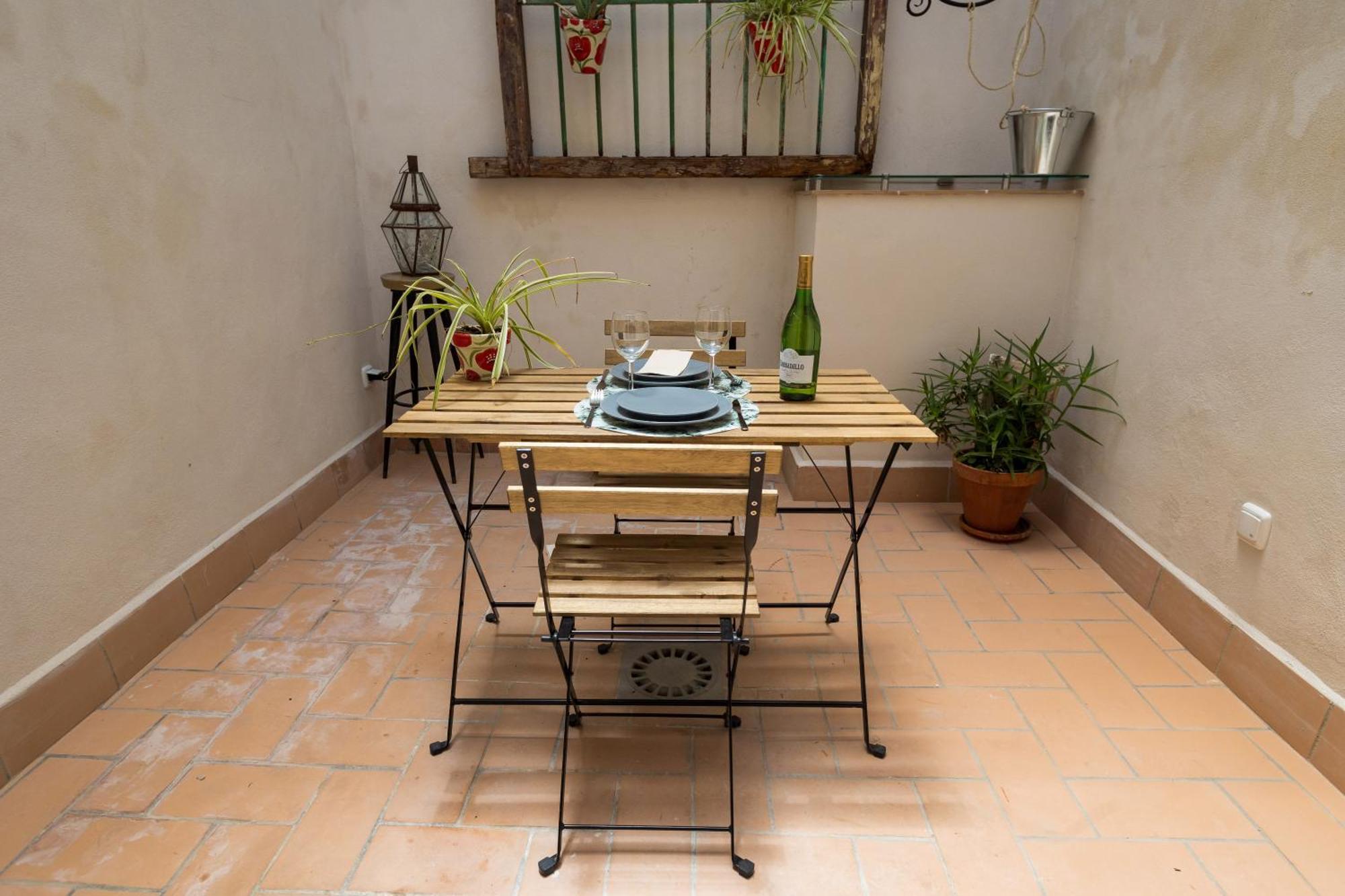Casa Portus Gaditanus S XVIII Patio Andaluz El Puerto de Santa Maria Phòng bức ảnh