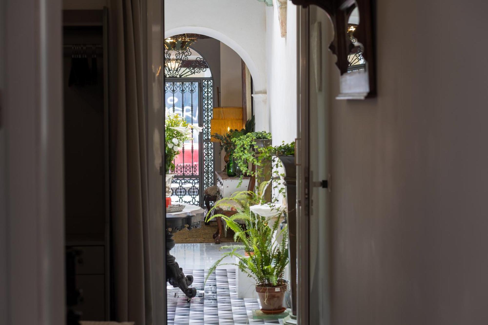 Casa Portus Gaditanus S XVIII Patio Andaluz El Puerto de Santa Maria Phòng bức ảnh